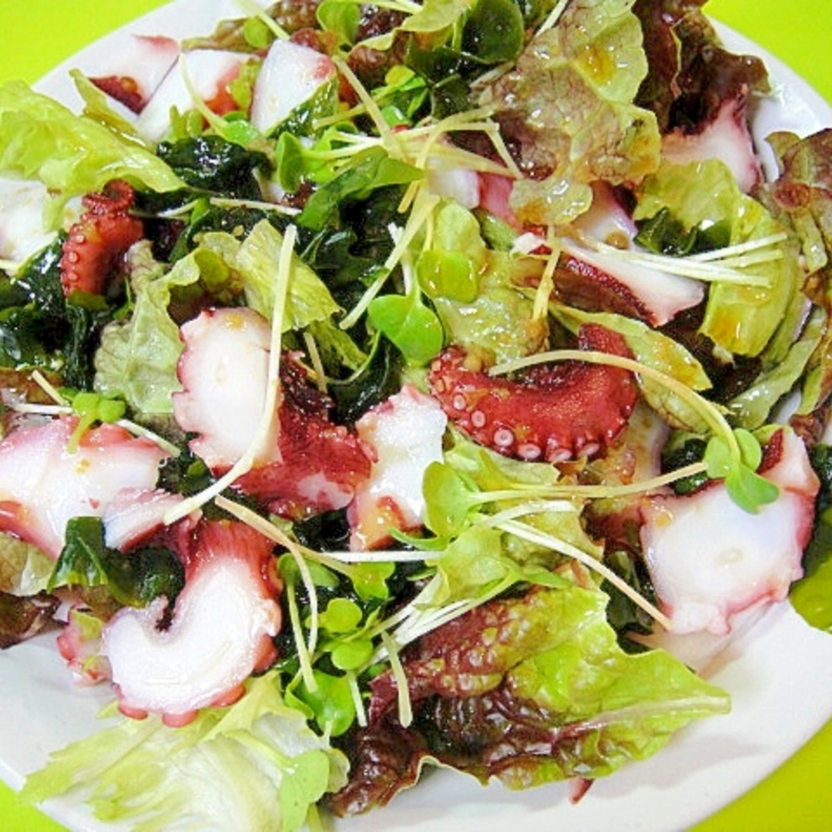 タコとわかめの和風サラダ レシピ 作り方 By Mint74 楽天レシピ タコとわかめの和風サラダ レシピ 作り方 By Mint74 楽天レシピ